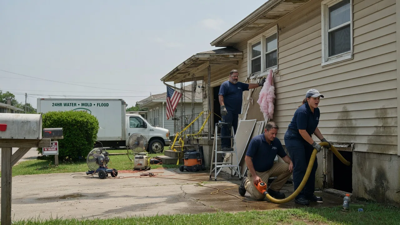 Water Damage Repair in Ratcliff, TX near me